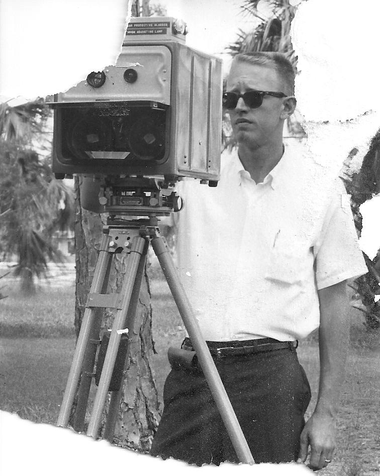 land surveying circa 1960